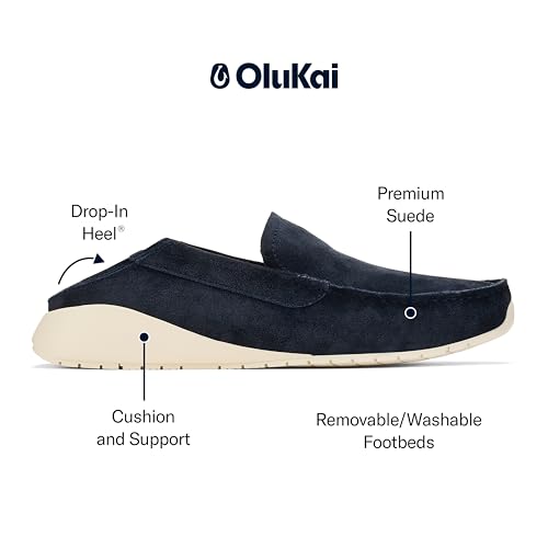 OLUKAI Ka'a Loafer Men's Premium Shoe, Premier Italian Suede Materials & Craftsmanship, Sleek & Contemporary Look, Comfortable Fit & All-Day Support4
