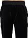 Sergio Tacchini Men's Court Velour Track Joggers, Black, M