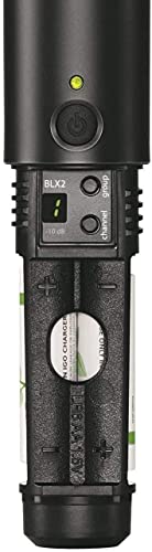 Image of Shure BLX288 /PG58 Dual-Channel Wireless Audio System H9 Band (512-542 MHz) - BLX88 Receiver, (2) BLX2 Transmitters with PG58 Dynamic Mic, Up to 14 Hr Battery, 300 ft Range | BLX88 Receiver, 2) Blx2 /pg58 Handheld Transmitters, Up to 14 Hr Battery, 300 Ft Range