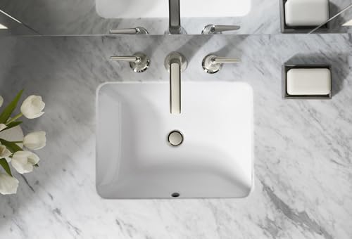 Kohler 20000-0 Caxton Rectangle Undermount Bathroom Sink thumb #3