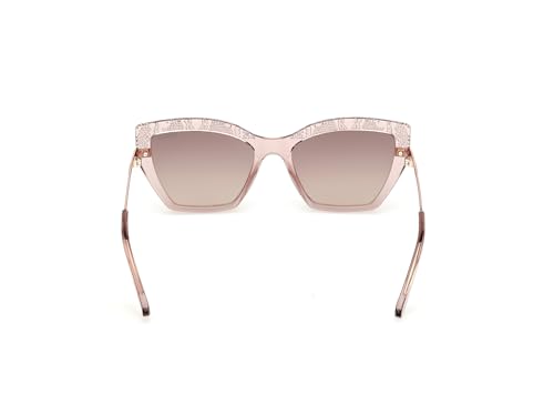 GUESS Lunettes de Soleil GU00216 Shiny beige 53/17/140 Femme