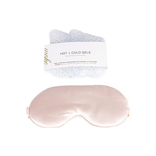The Word Woke - Cool Steam Eye Mask, Blush Pink
