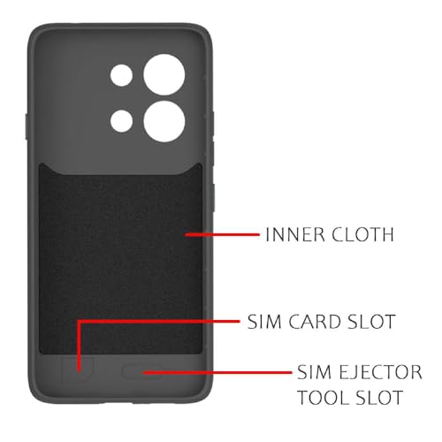 Image of Shockproof Case for OnePlus 13s 5G / 13T 5G | Full Camera Protection | TPU Flexible Back Cover for OnePlus 13s 5G / 13T 5G (Graphite Grey)
