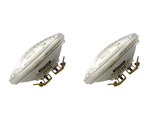 VSTAR PAR36 LED Bulb 15W 2050LM +Lenses Daylight Tractor light Pack of 2
