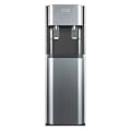 Bottom Loading Water Dispenser with Heating & Cooling - 110V Instant Hot/Cold Water for 3 or 5 Gallon Bottles, Energy-Efficient, Child Safety Lock & Anti-Scalding Design Stainless in Gold/Gray. (Gray)