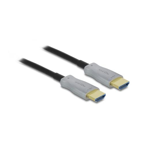 HDMI 4K 60Hz cable óptico activo de 50m Delock para vídeo Ultra HD estable