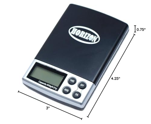 Báscula Digital de Bolsillo Horizon DS-19 500g x 0.01g miniatura 6