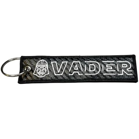 Carbon Moto Gear VADER Galactic Empire Leader Remove Before Flight Style Motorcycle, ATV, UTV, Car, Truck, keychain gift Cover