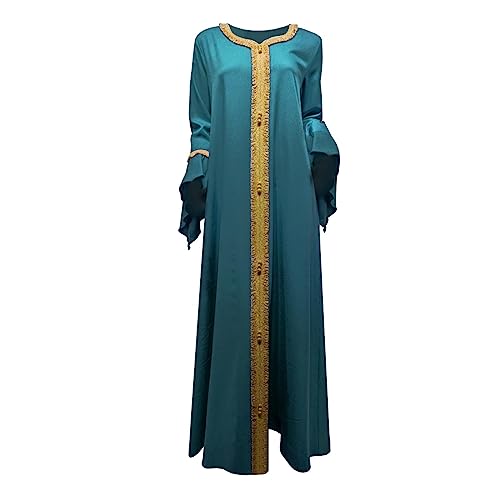 Caftan abaya robe longue premium en tissu respirant de haute qualité