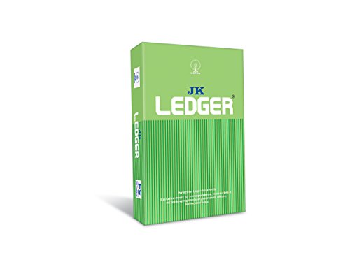 Image of JK Paper Ledger - FS, 500 Sheets, 80 GSM, 1 Ream