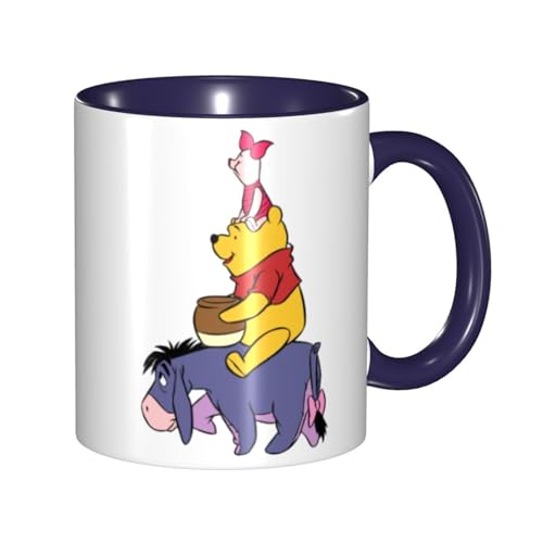 くまのプーさん マグカップ 330ml ティーカップ コーヒーカップ カップ セラミック Mug Cup 軽量 直接ドリップ おしゃれ かわいい 電子レンジ対応 グッズ オフィス 家用 プレゼント