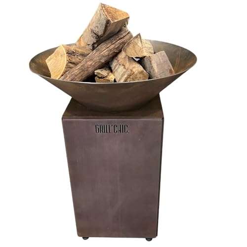 Bol A Feu Cevenol Corten Normal Rond 74 Simple Cuve