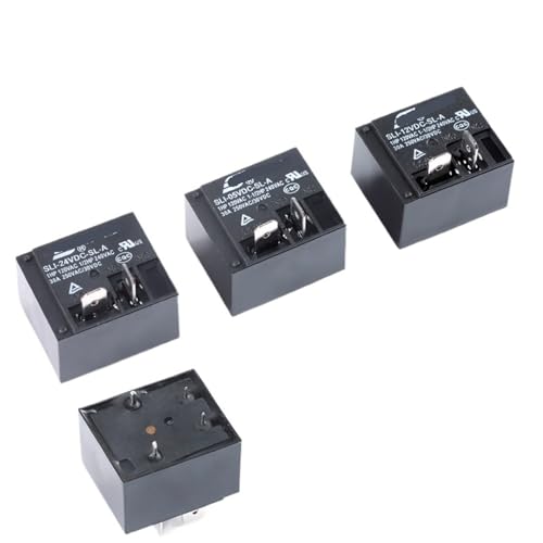 Relé 5V 12V 24V SLI-05VDC-SL-A interruptor de alta corriente de 30 amperios 2