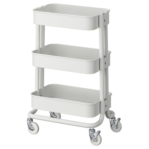ProTuning RÅSKOG - Carrito, blanco, 28 x 38 x 61 cm