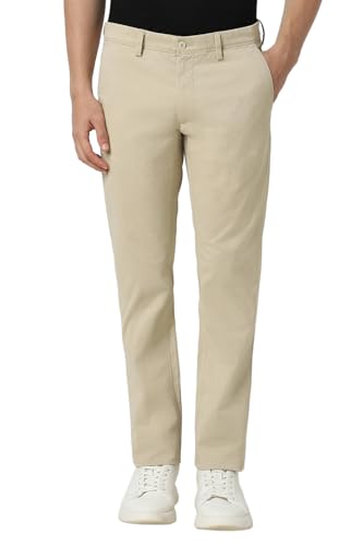 Image of Van Heusen Men Regular Fit Casual Pants