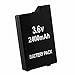 Todobarato24h Bateria Compatible con Sony PSP Slim & Lite (PSP-2000 / PSP-2004) / PSP Brite (PSP-3000 / PSP-3004) (2400mAh) PSP-S110 bateria de Repuesto, Pila reemplazo