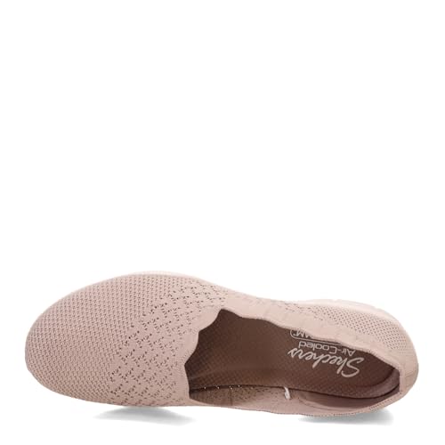 Image of Skechers Women's Seager Stat Scalloped Collar Engineered Skech-Knit Slip-on Classic Fit Loafer