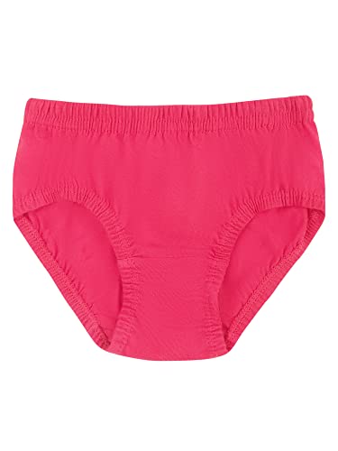 Image of DYCA by Bodycare Girls Cotton Briefs, Soft & Breathable Panties, Pack of 6, Print & Colour May Vary