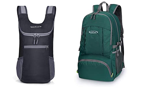 Mochila de senderismo plegable ligera 40L miniatura 1