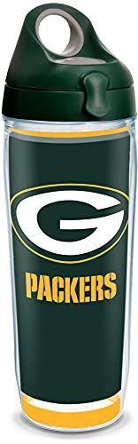 Tervis Made in USA Double Walled NFL Green Bay Packers Insulated Tumbler Cup Keeps Drinks Cold & Hot, 24oz Water Bottle, Touchdown Tervis Made in USA Double Walled NFL Green Bay Packers Insulated Tumbler Cup Keeps Drinks Cold & Hot, 24oz Water Bottle, Touchdown