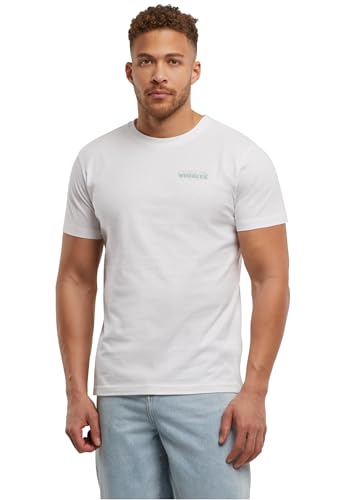 T-shirt coton blanc homme Mister Tee grande taille XXL confortable