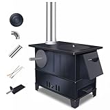 Stufa A Pellet Stufa A Legna Con Forno Struttura in Lamiera D