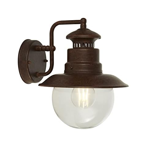 Searchlight Station Rustic Brown Outdoor Light Cover