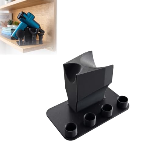 Organizer Rack Holder Compatible with Beurer MG 99 Massage Device Slots for Device & 4 Massage Heads, All-in-one Storage Solution