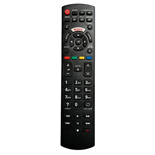 Aurabeam Control Remoto Compatible con Panasonic TX-49FX780 Televisión/TV
