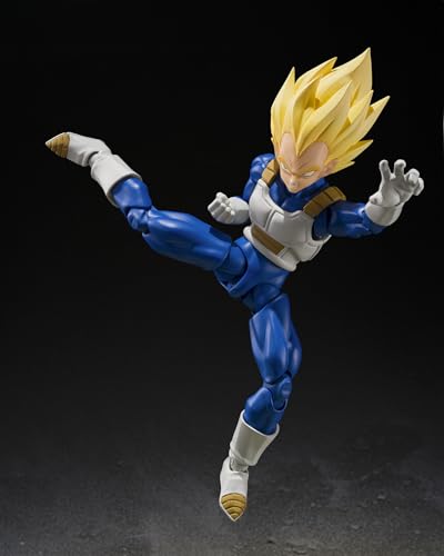 Image of TAMASHII NATIONS - Dragon Ball Z - Super Saiyan Vegeta (Dangerous Pride) S.H.Figuarts Action Figure