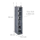 Zoom IMG-2 relaxdays organizer armadio da appendere Zoom IMG-2 relaxdays organizer armadio da appendere