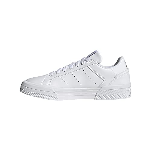 adidas Femme Court Tourino W Baskets, FTWR White Silver Met, Numeric_36 EU