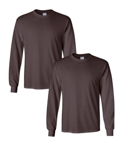 Image of Gildan Adult Ultra Cotton Long Sleeve T-Shirt, Style G2400, Multipack
