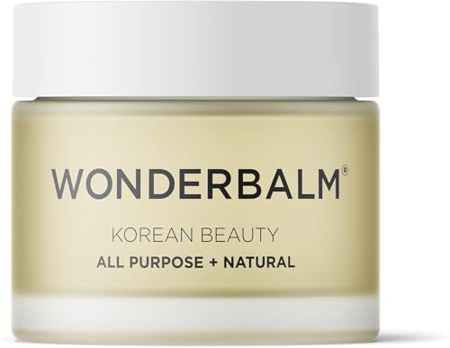 WONDERBALM Bálsamo Multiusos Crema Hidratante para Piel, Cabello, Cutículas, Labios y Cuerpo con Aceite de Oliva y Manteca de Karité Ingredientes Naturales Vegano 50 ml