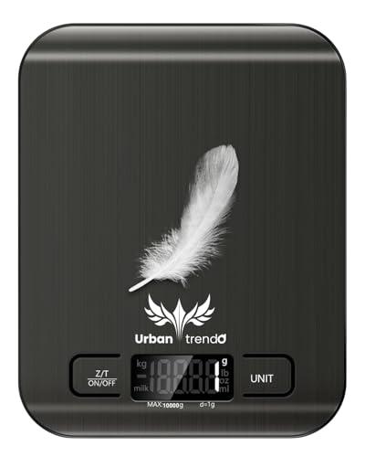 ميزان طعام عالي الدقة من يو تي 10 كجم/22 باوند | 6 وحدات (كجم/جرا...