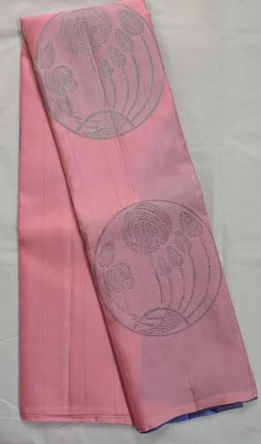 Generic pink kanchipuram silk saree – image 3