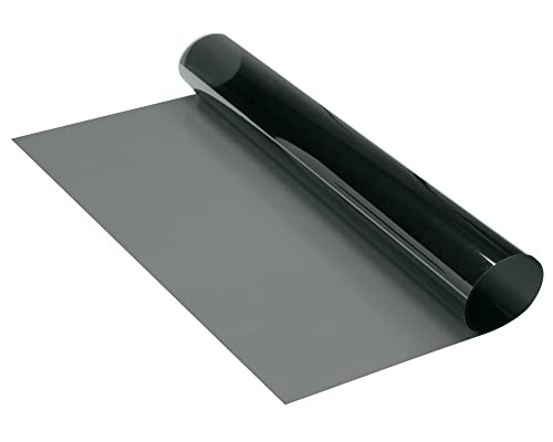 Image of FOLIATEC Window Tint Film for Car Windows, Blacknight Dark, 51 x 400 cm / 76 x 152 cm, with ABG, 85% Blackout