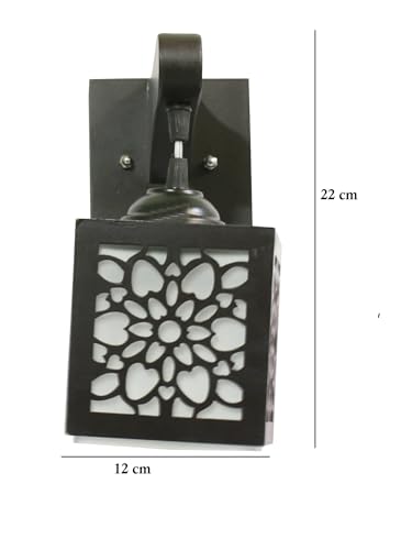 Image of Modern Decorative Designer Wall Light Industries for Living Room, Bedroom, Bedside, and Decorative Lighting Indoor Use, Bulb Not Included (Box Katti, 4)