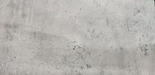 Bai You Mei Klebefolie Betonoptik Wasserfest Verdickt 10m*0,6m Retro stil Vintage Tapete betonoptik Klebefolie Aufkleber Rolle Concrete (Grau, 0.6W x 10L m)