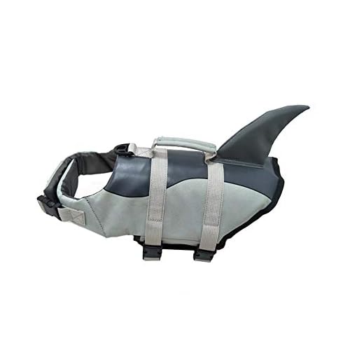 OMEM Chaleco Salvavidas para Perros, Chalecos Flotante para Piscina de Cachorros, Ideal para Nadar, Surfear, Navegar y para Que tu Cachorro esté Seguro en el Agua