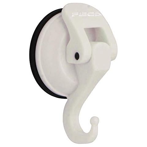 HAB & GUT -FC043V- Strong Suction Hooks for Kitchen and Bathroom, WHITE, holds up to 8.8 lb / 4 kg Cover