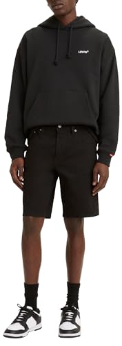 Levi's Herren 405 Standard Shorts Denim Shorts, Black Rinse Adv Short, 30W – Ansicht 1