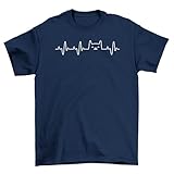 Photo Gallery t-shirt cat heartbeat - purr-fectly funny! t-shirt unisex in cotone, mostra i tuoi sentimenti felini, perché i gatti hanno battiti cardiaci!, marina militare, s Photo Gallery t-shirt cat heartbeat - purr-fectly funny! t-shirt unisex in cotone, mostra i tuoi sentimenti felini, perché i gatti hanno battiti cardiaci!, marina militare, s