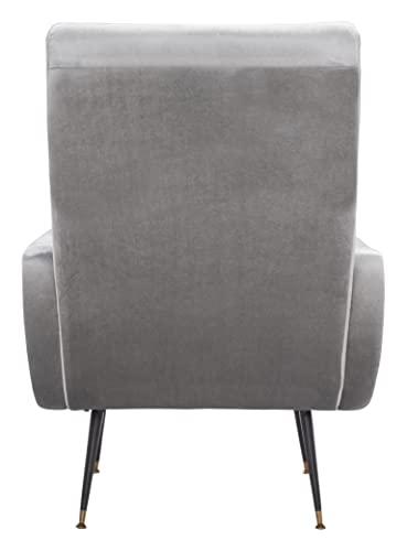 Sillón Acogedor Plegable Gris Claro miniatura 5