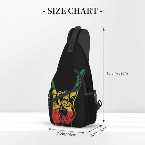 Mochila bandolera ajustable para senderismo y camping miniatura 3