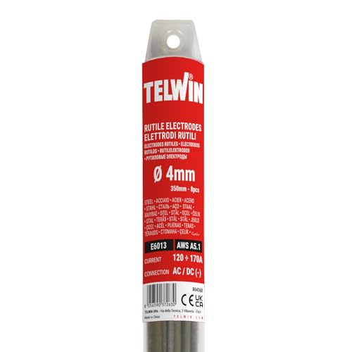 Electrodes rutiles pour soudage d 4mm Telwin fusion stable 8 pcs