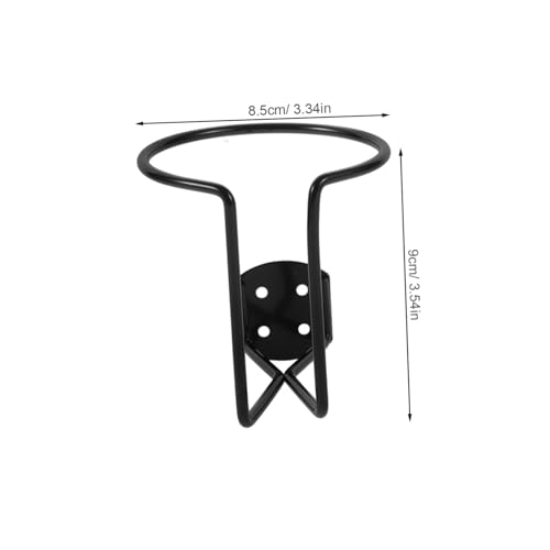 Portavasos moderno plegable para auto negro miniatura 2