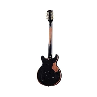 Gibson 1960 Les Paul Junior Double Cut Reissue Ultra Heavy Aged – Ébène - Les Beatles, Paul McCartney, John Lennon, RIngo Starr, George Harrison Gibson 1960 Les Paul Junior Double Cut Reissue Ultra Heavy Aged – Ébène – Image 2