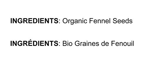 image for Food to Live Organic Fennel Seeds, 1 Pound - Whole, Non-GMO Spice, Non