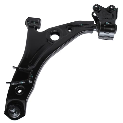 Image of Detroit Axle - 8pc Front End Kit for 2007-2015 Lincoln MKX 2007-2014 Ford Edge, 2 Lower Control Arms w /Ball Joint 4 Inner Outer Tie Rods 2 Boots 2008 2009 2010 2011 2012 2013 Replacement